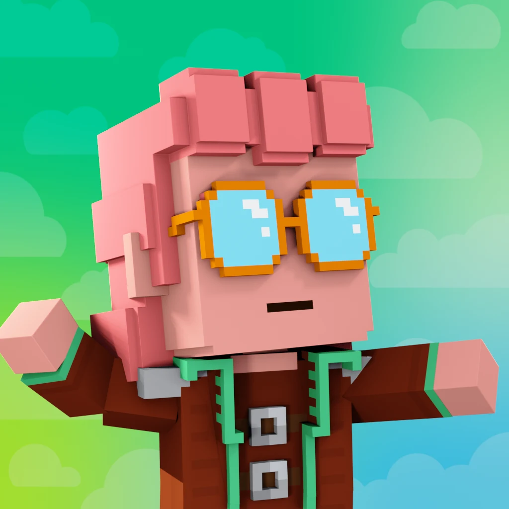 Pirate #849 voxel render