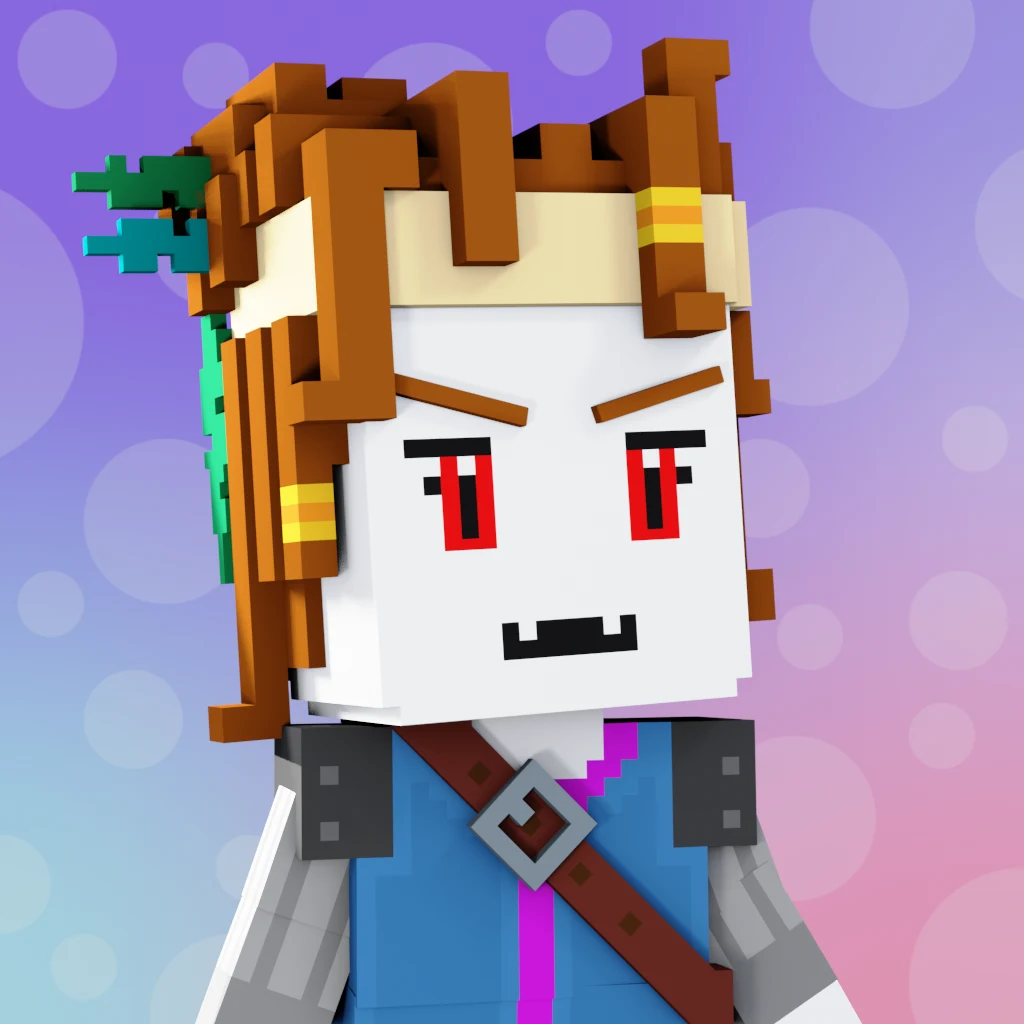 Pirate #8490 voxel render