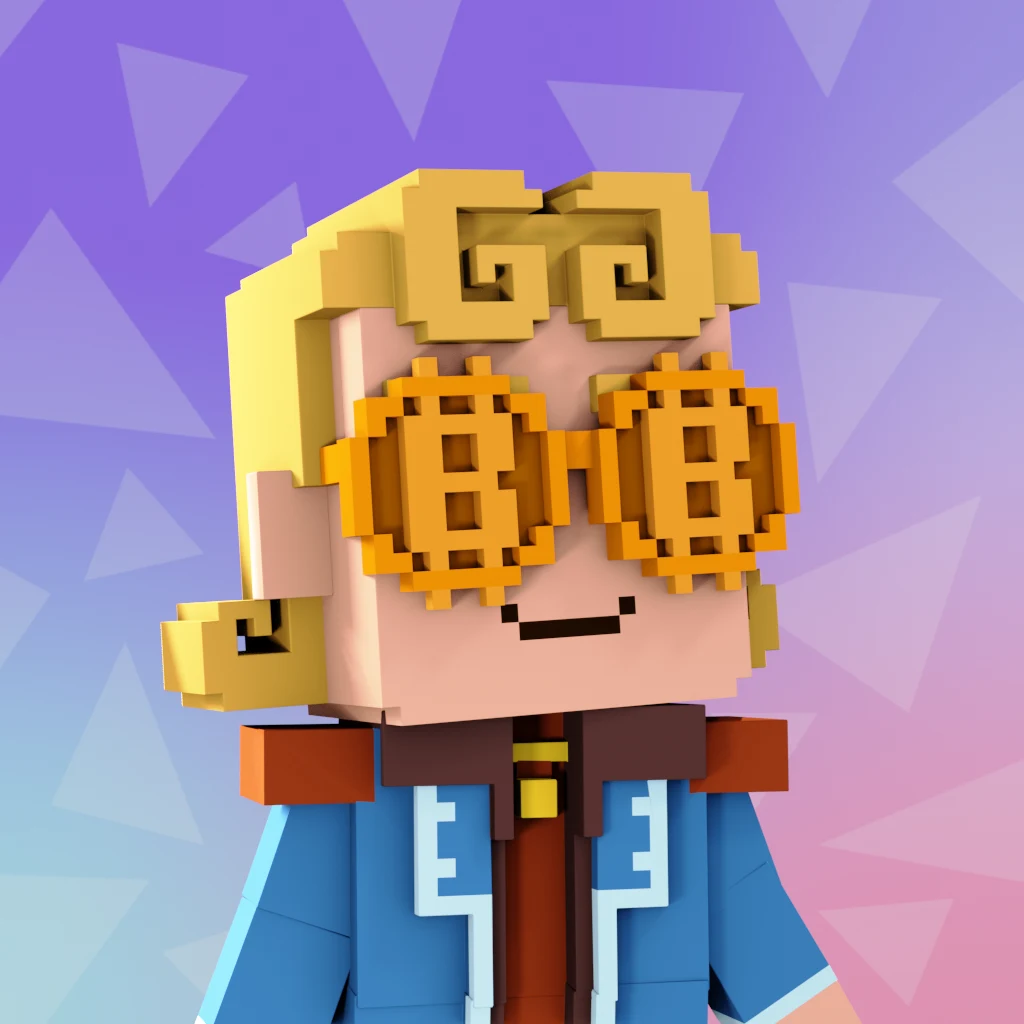 Pirate #8492 voxel render