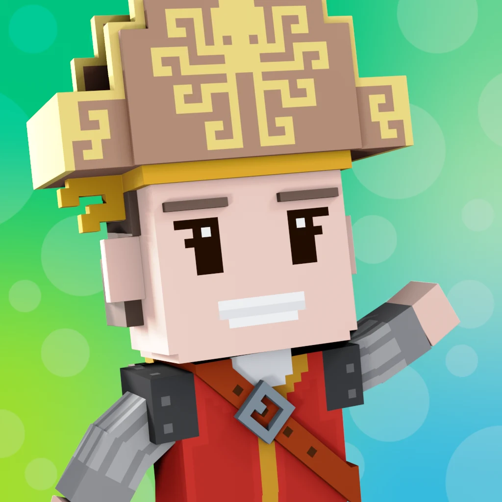 Pirate #8503 voxel render