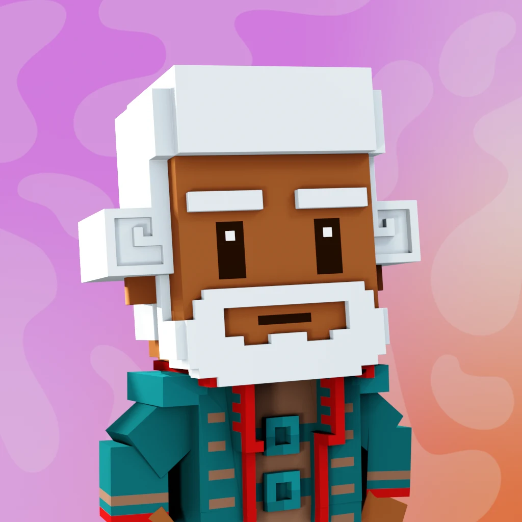 Pirate #8504 voxel render