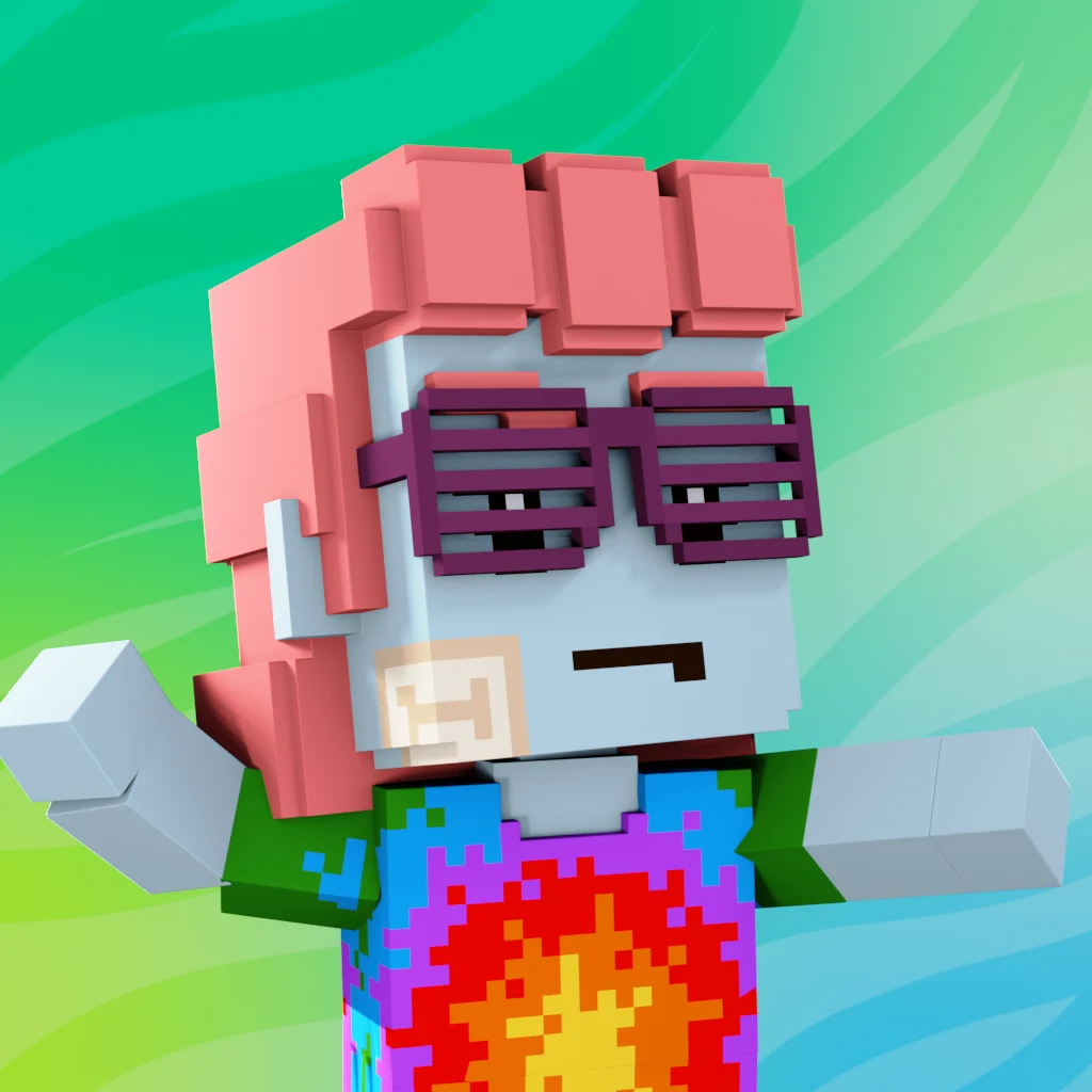 Pirate #8509 voxel render