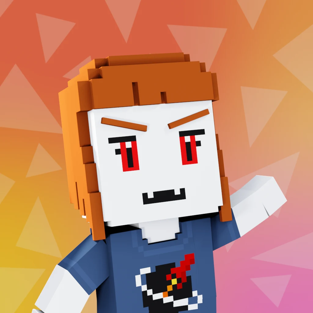 Pirate #851 voxel render