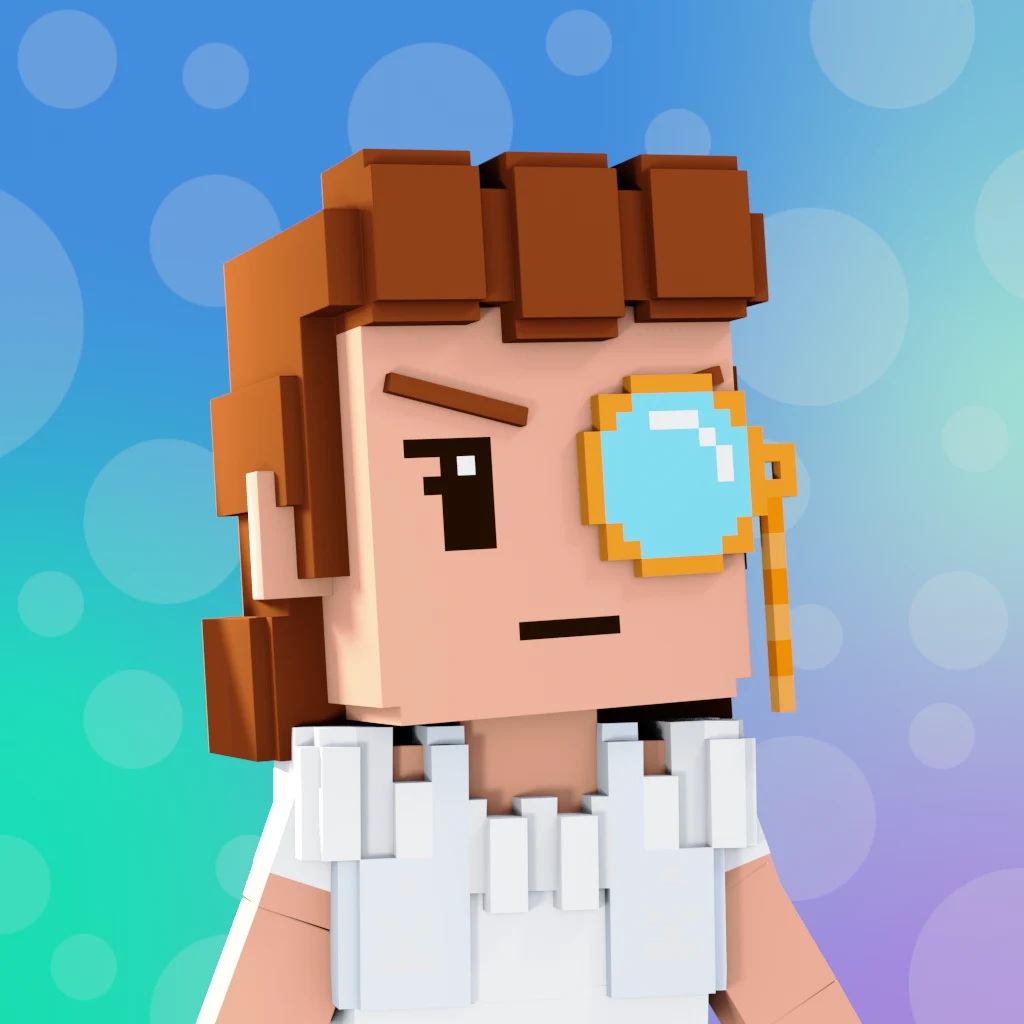 Pirate #8515 voxel render