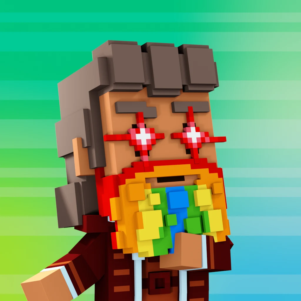 Pirate #8525 voxel render