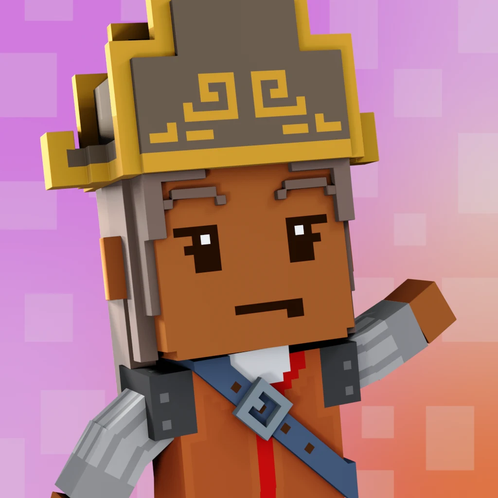 Pirate #8528 voxel render