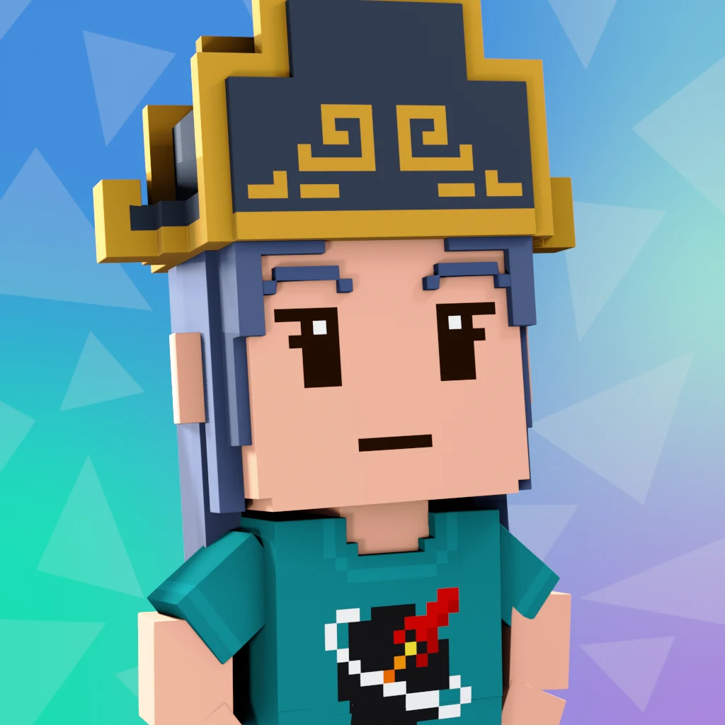 Pirate #8544 voxel render