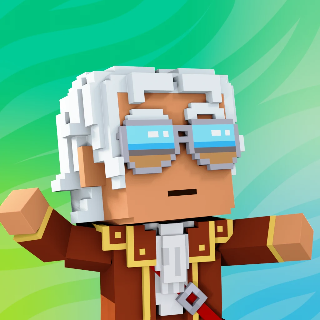 Pirate #8555 voxel render