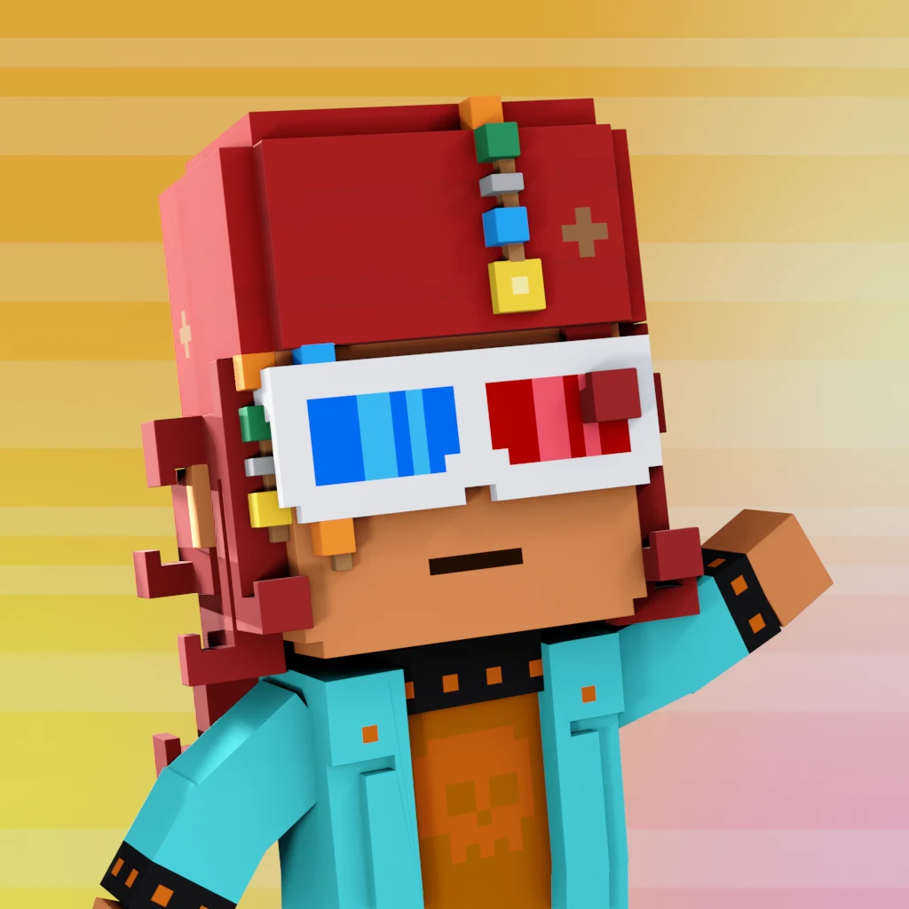 Pirate #8559 voxel render