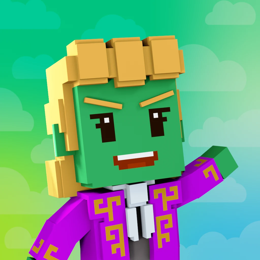 Pirate #8560 voxel render