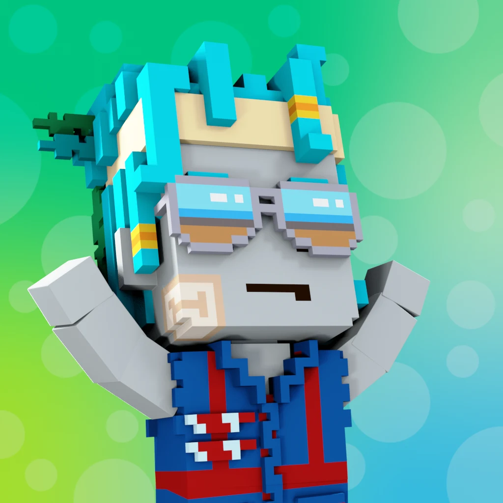 Pirate #8565 voxel render
