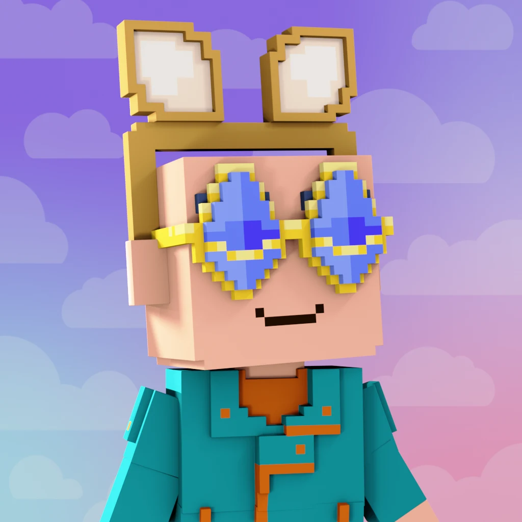 Pirate #8566 voxel render