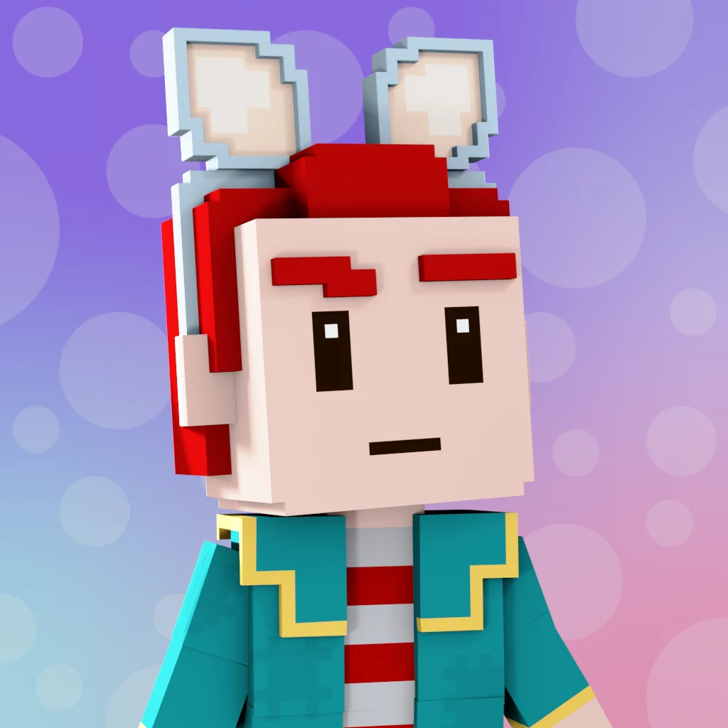 Pirate #8567 voxel render