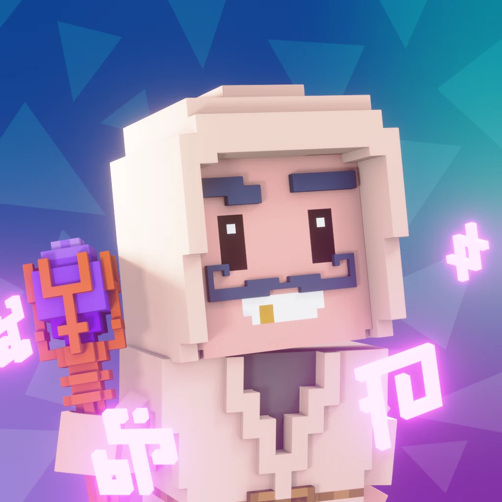 Pirate #8570 voxel render