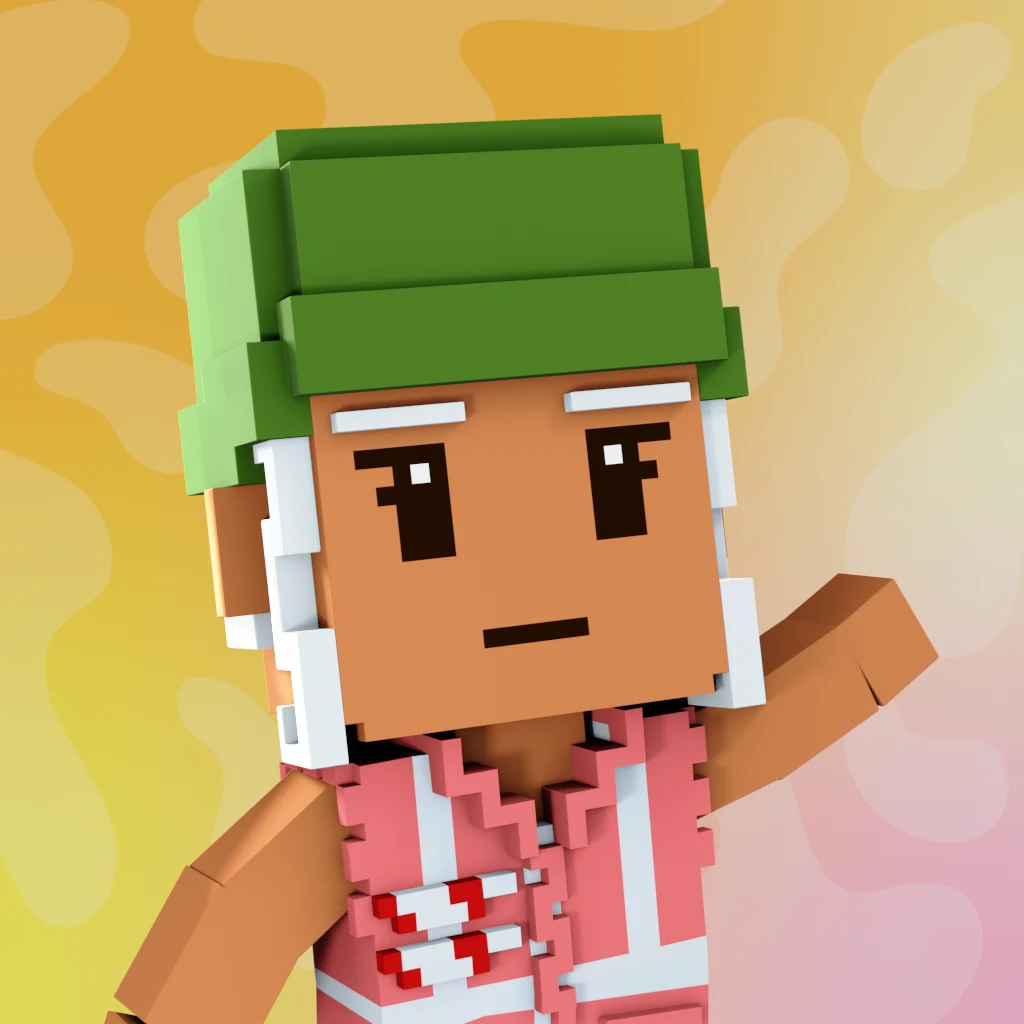 Pirate #8573 voxel render
