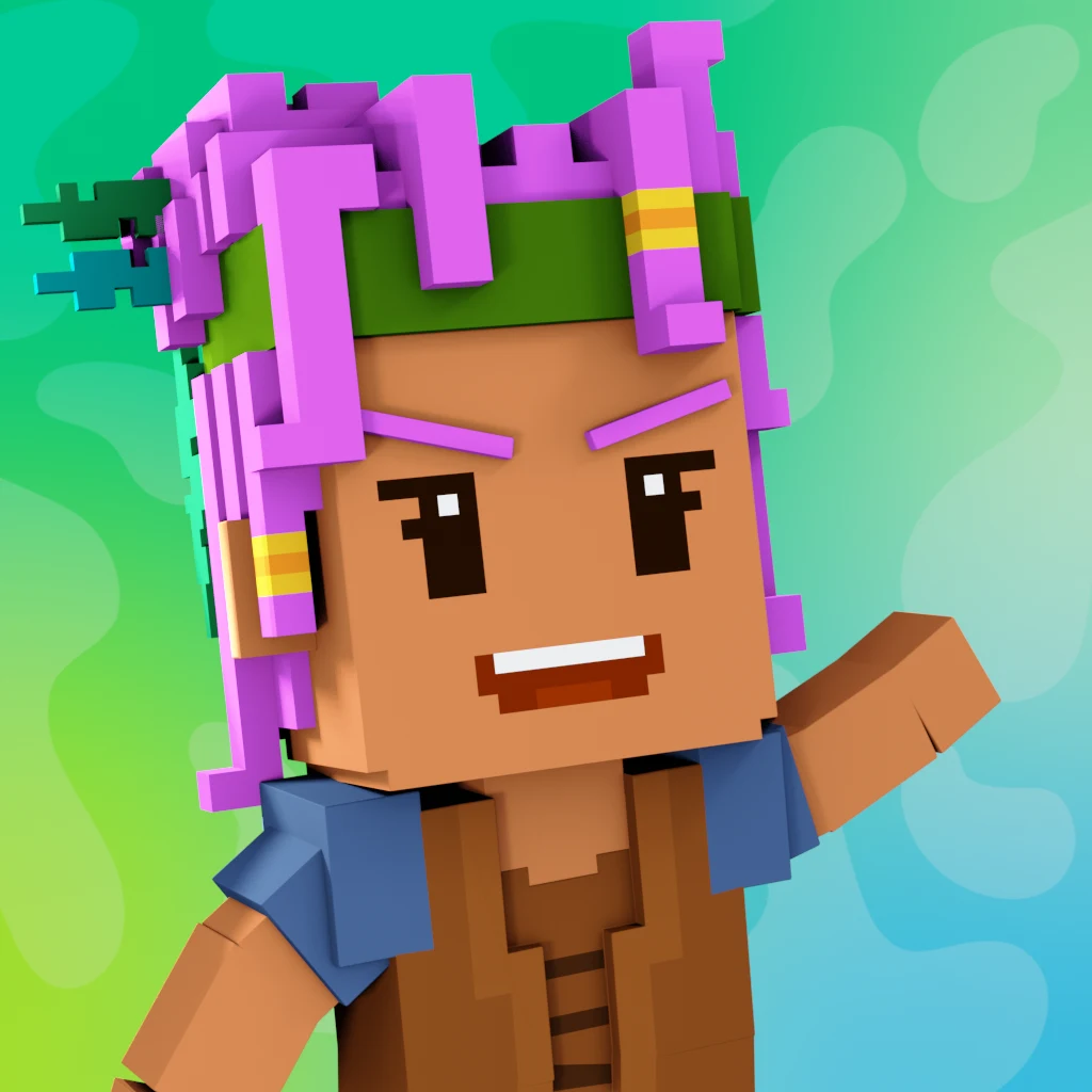 Pirate #8580 voxel render