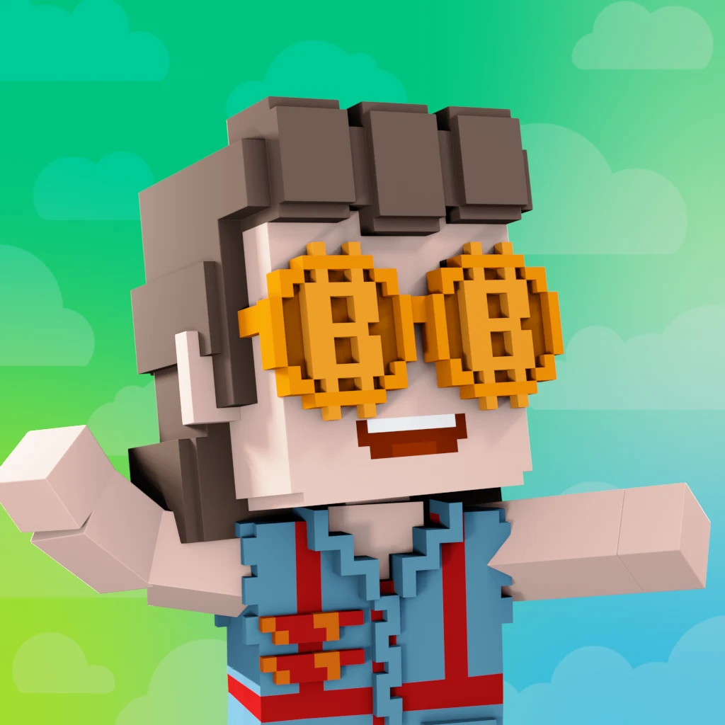 Pirate #859 voxel render