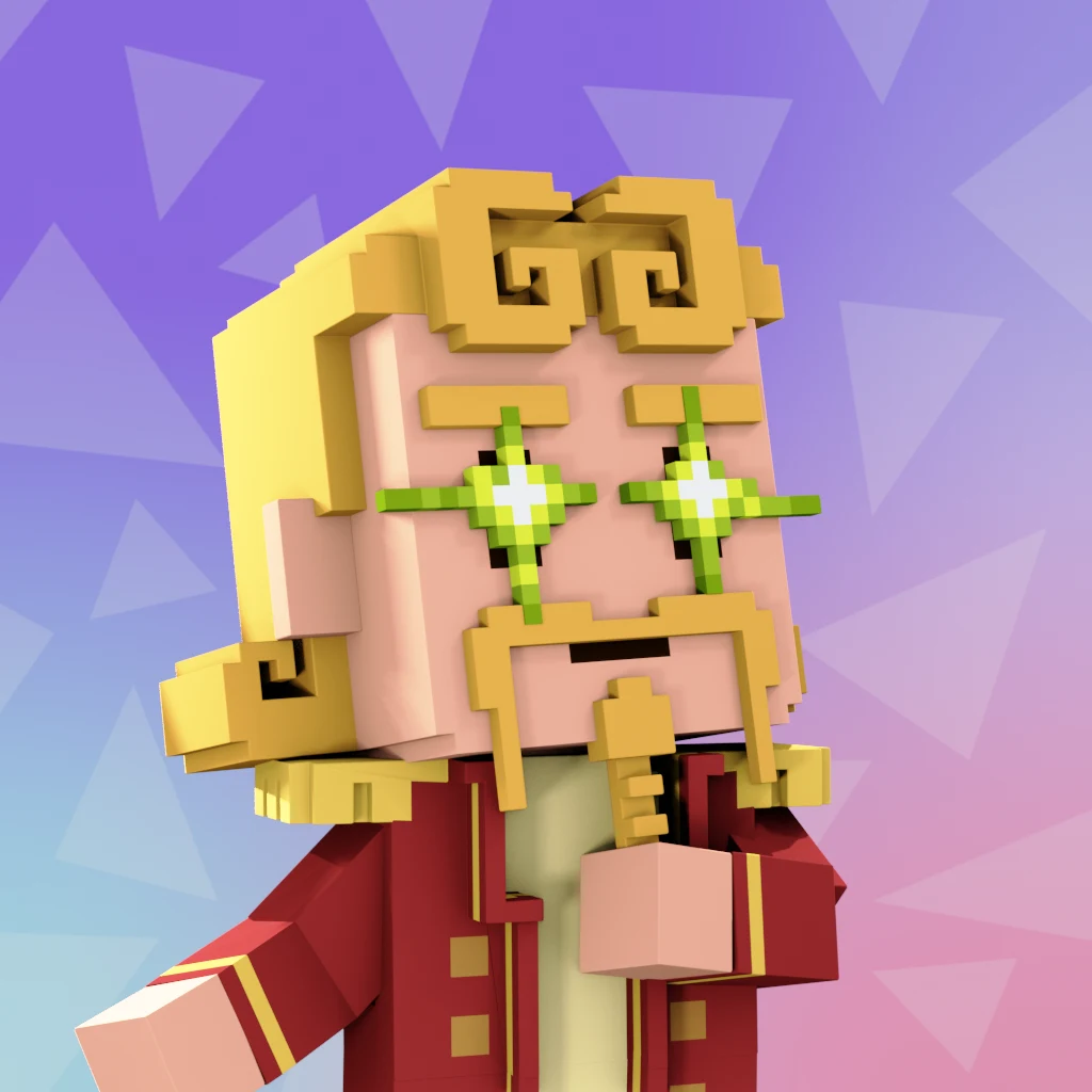 Pirate #8590 voxel render