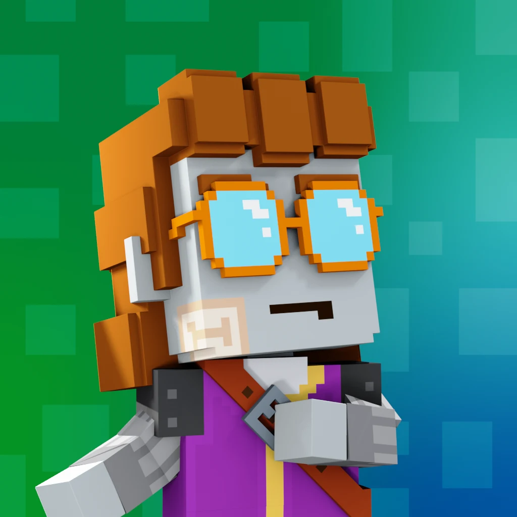 Pirate #8592 voxel render