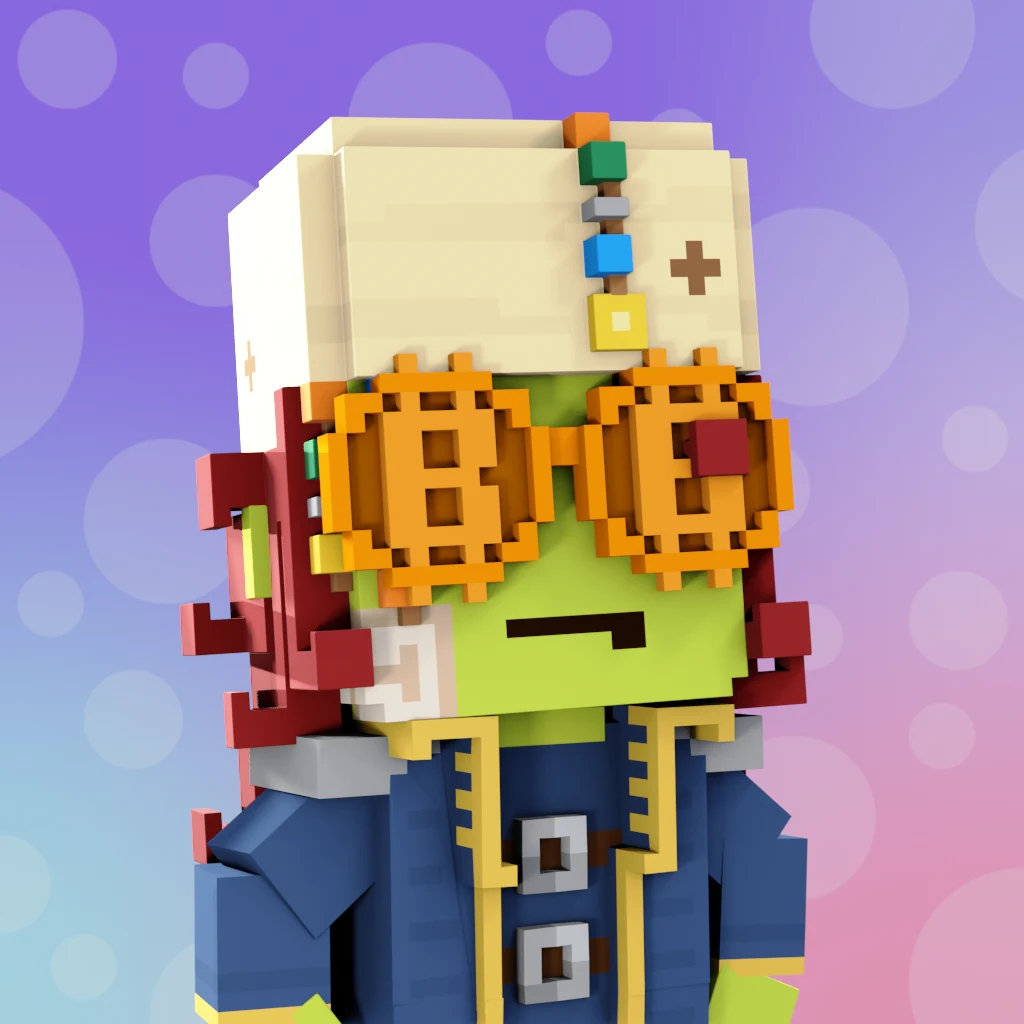 Pirate #8593 voxel render