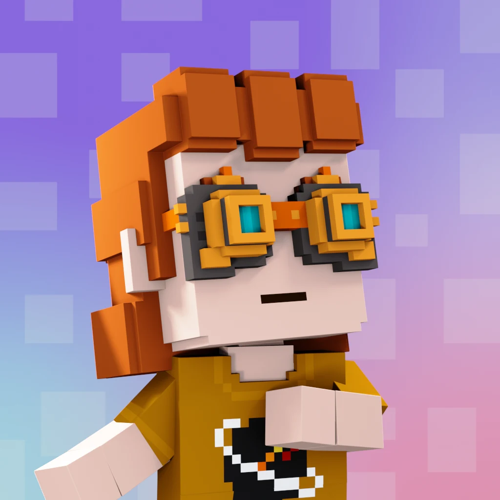 Pirate #86 voxel render