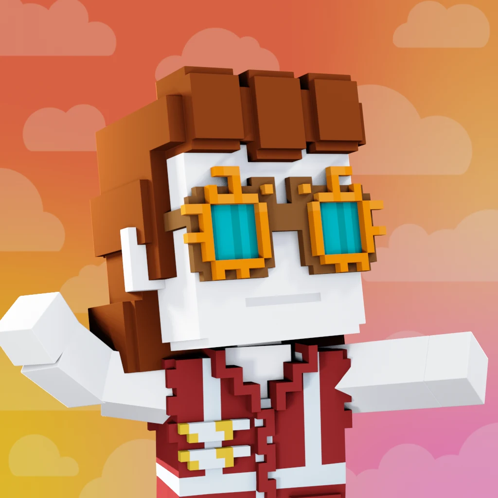 Pirate #8603 voxel render