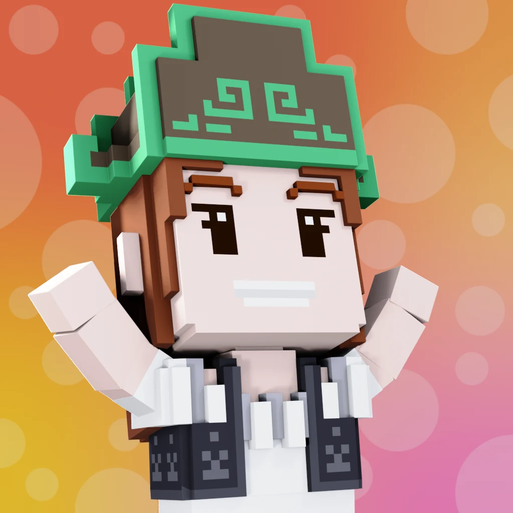 Pirate #8611 voxel render