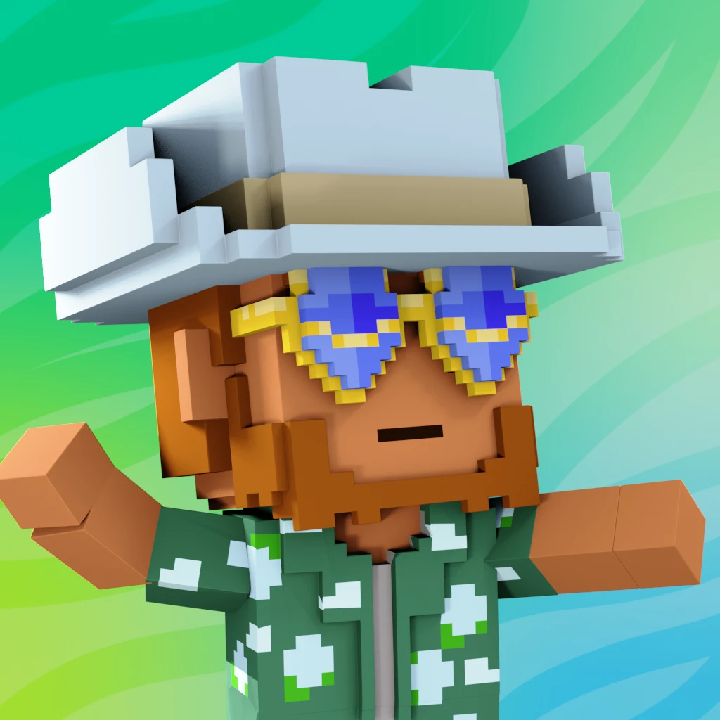 Pirate #8614 voxel render