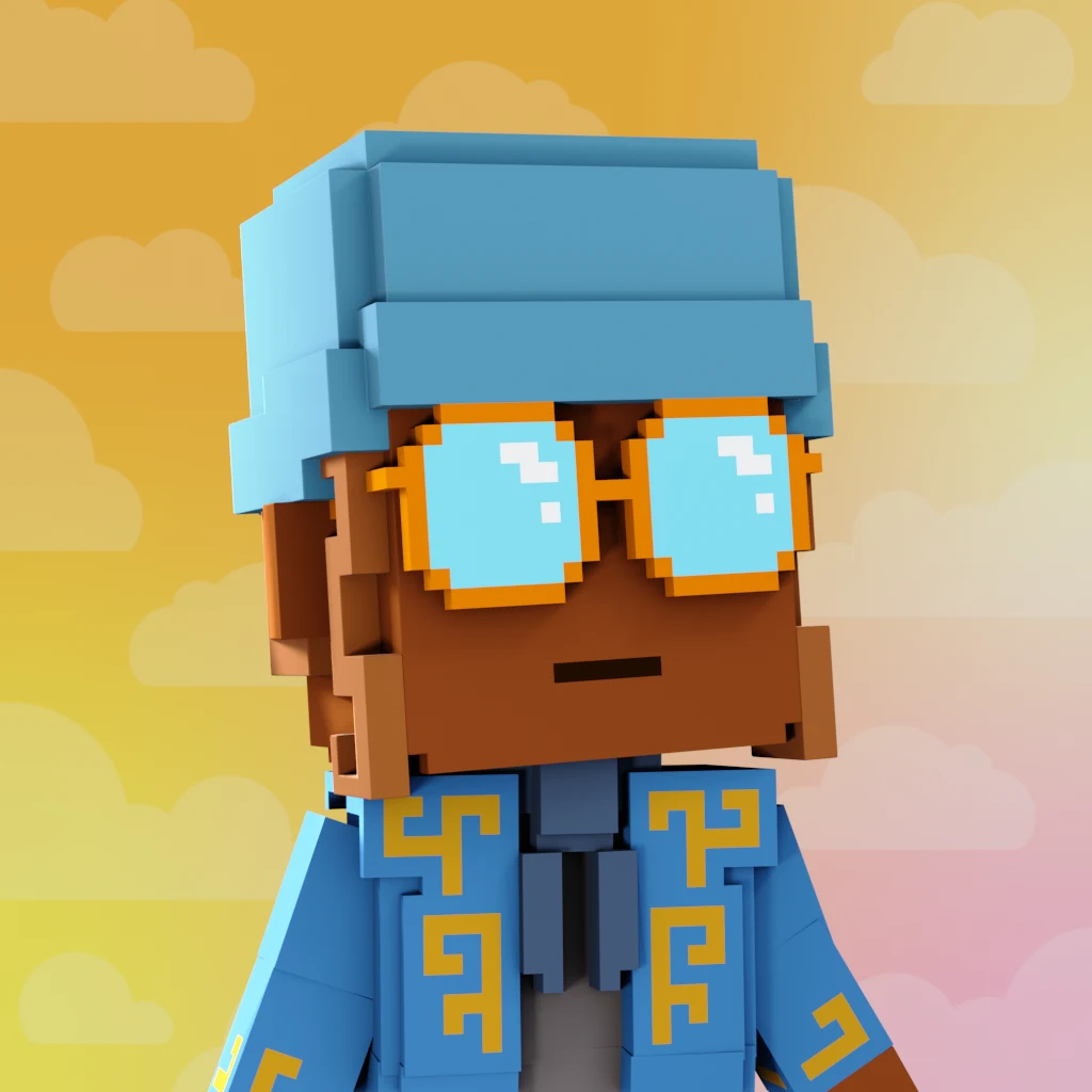 Pirate #8626 voxel render