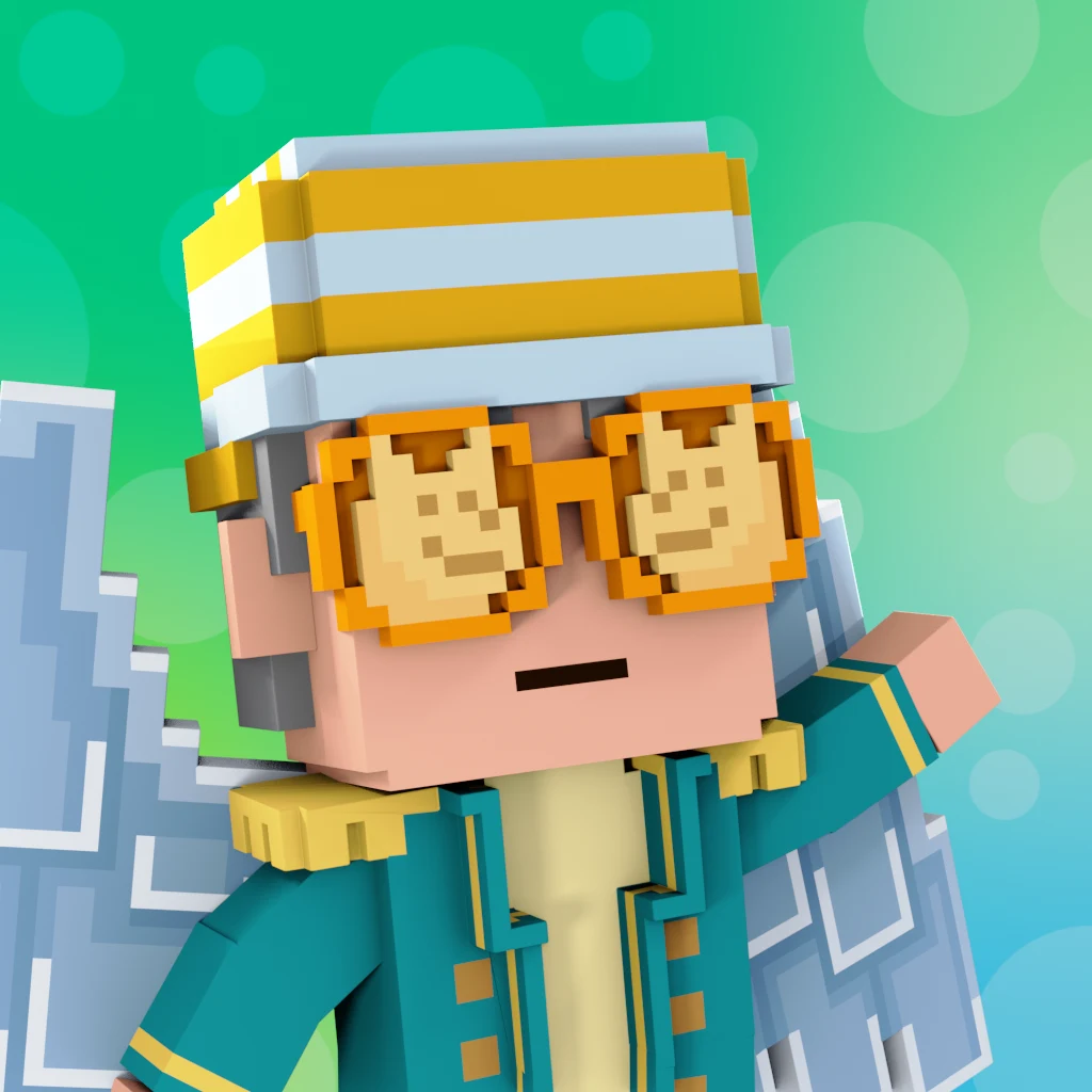 Pirate #8629 voxel render