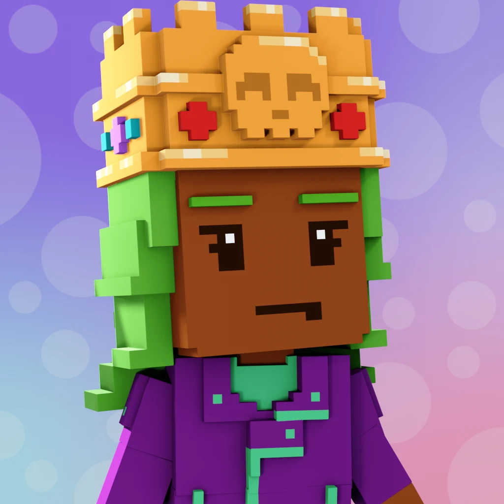 Pirate #8635 voxel render