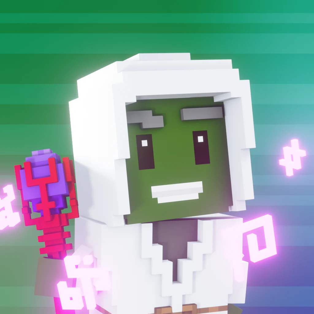 Pirate #8644 voxel render