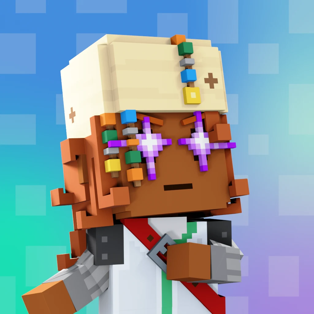 Pirate #865 voxel render