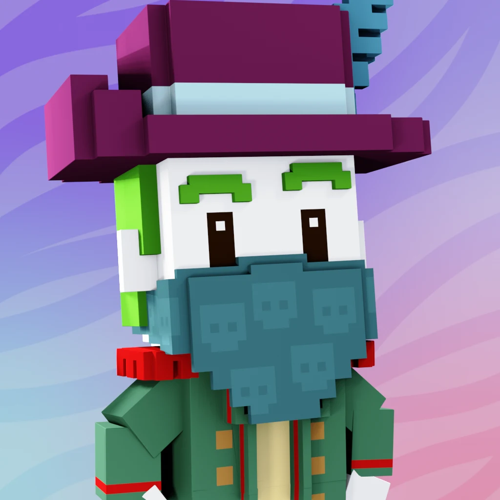 Pirate #8650 voxel render