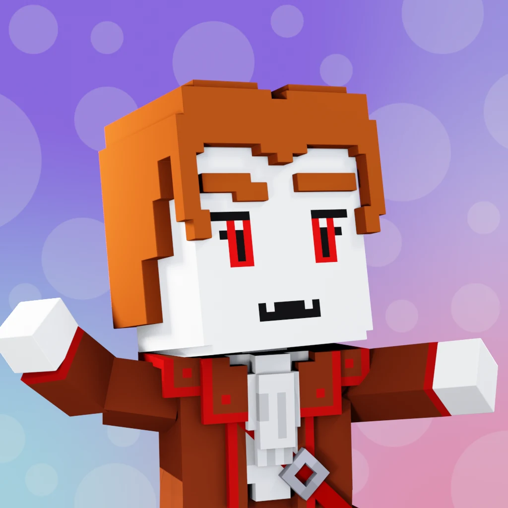 Pirate #8652 voxel render