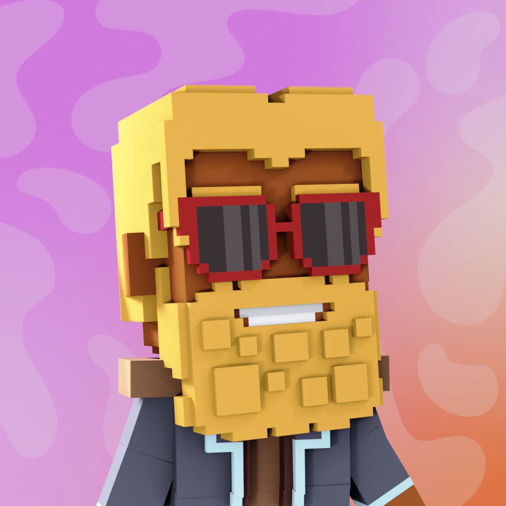 Pirate #8658 voxel render