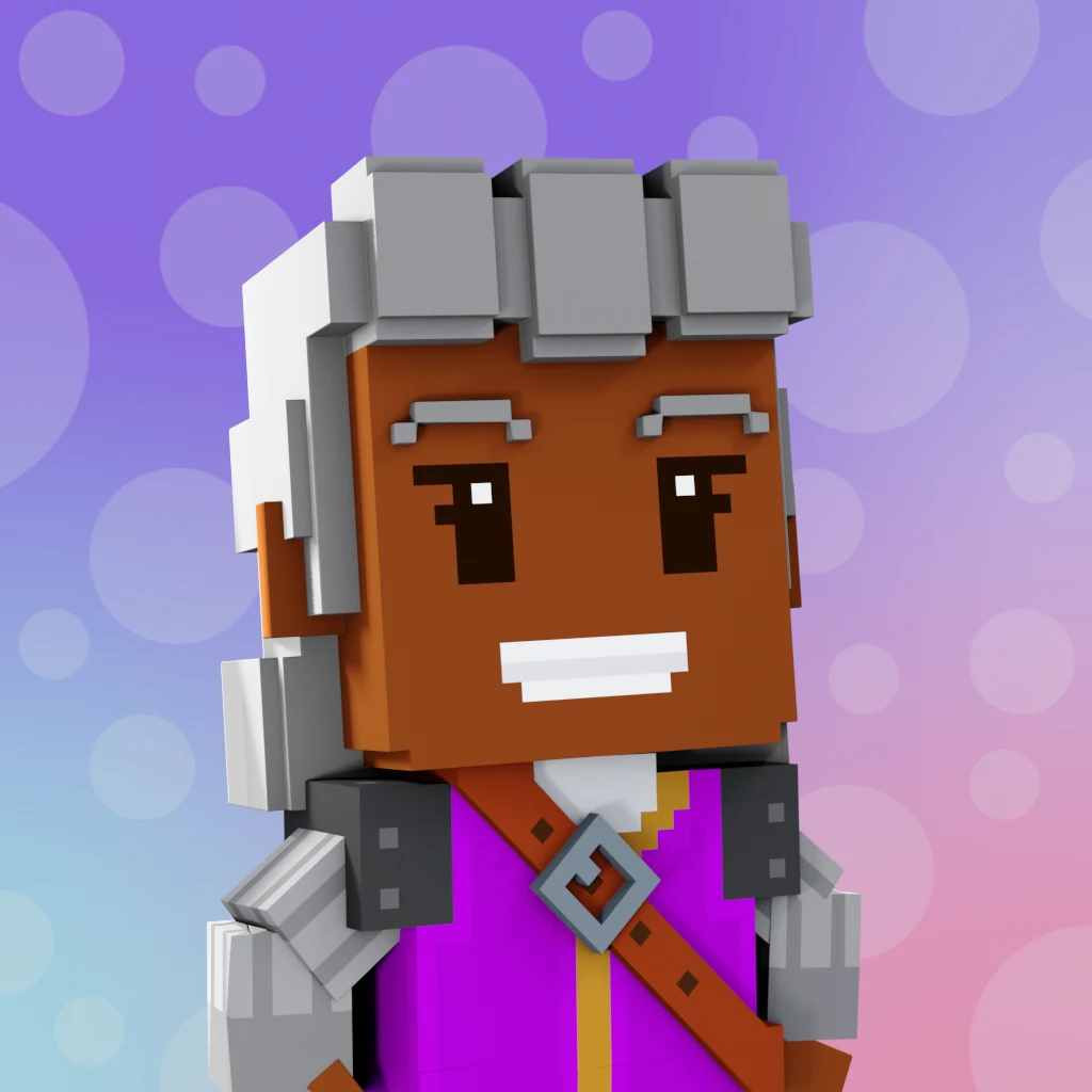 Pirate #8668 voxel render