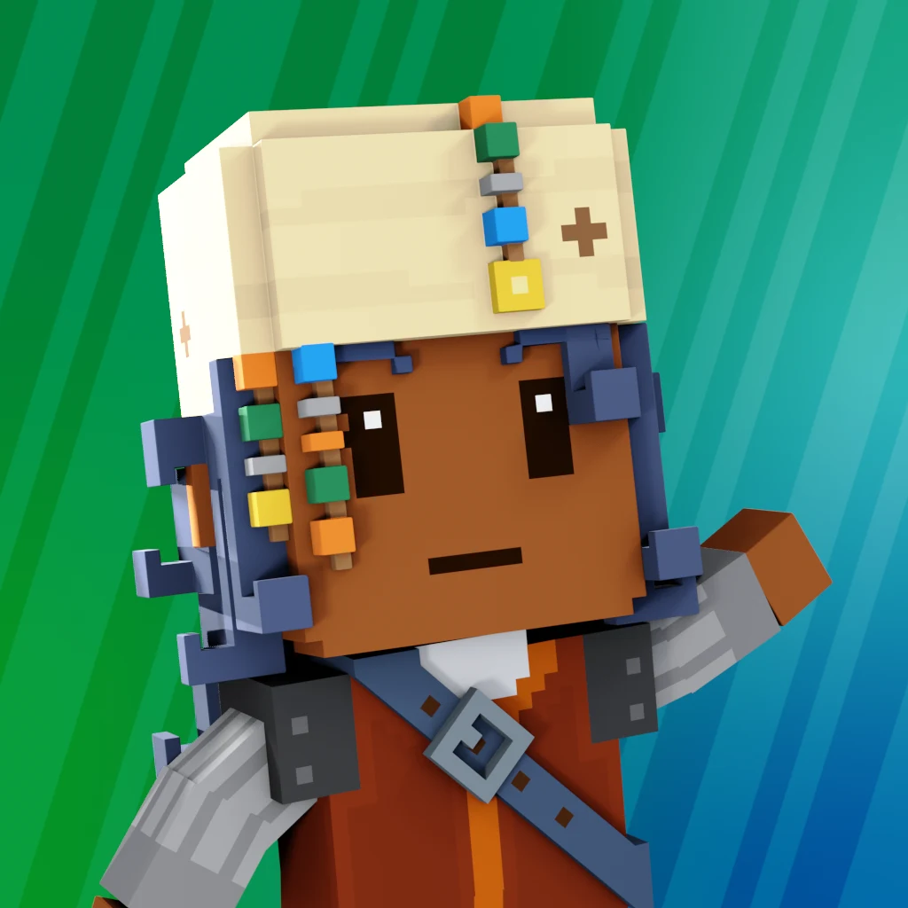 Pirate #8670 voxel render
