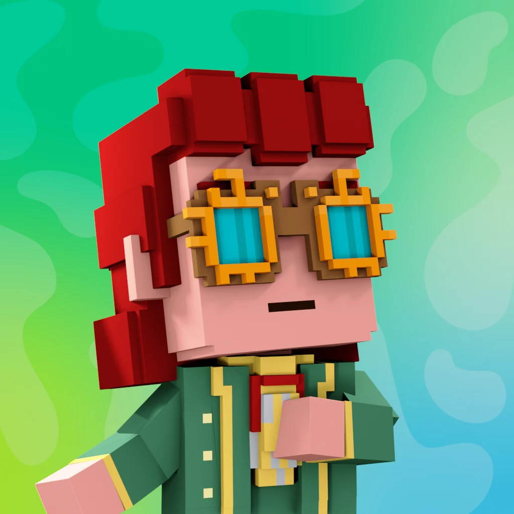 Pirate #8671 voxel render