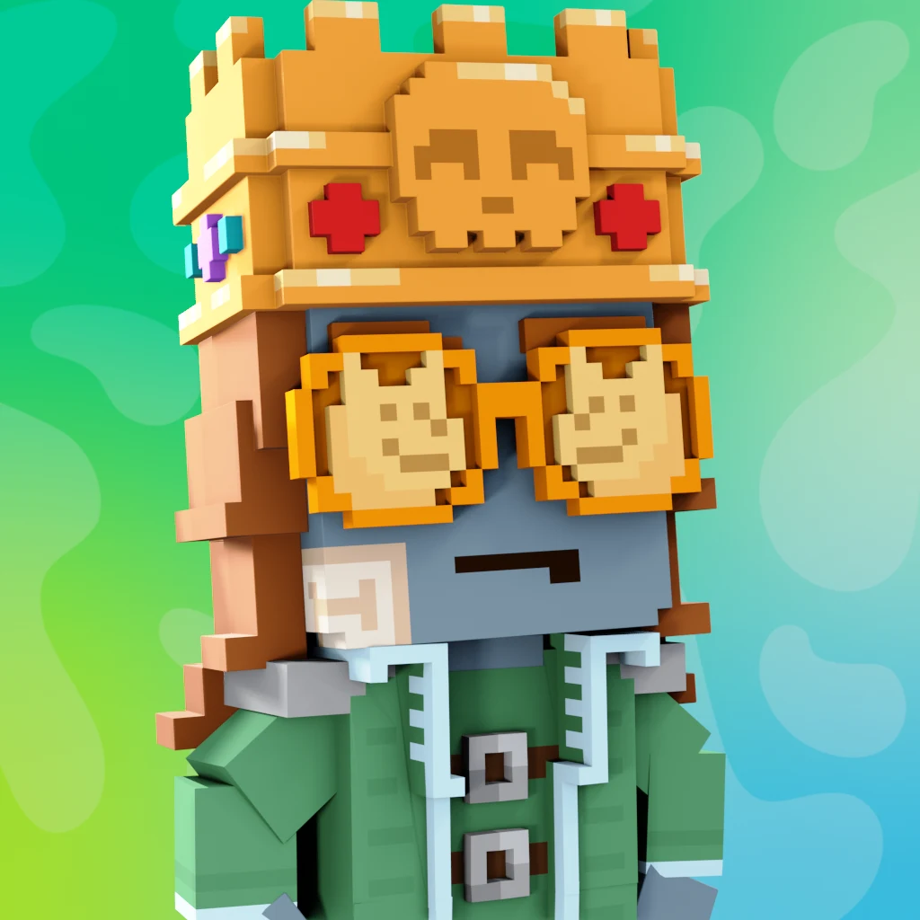 Pirate #8672 voxel render