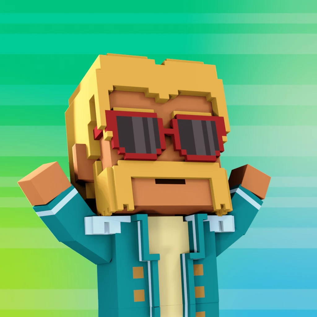 Pirate #8679 voxel render