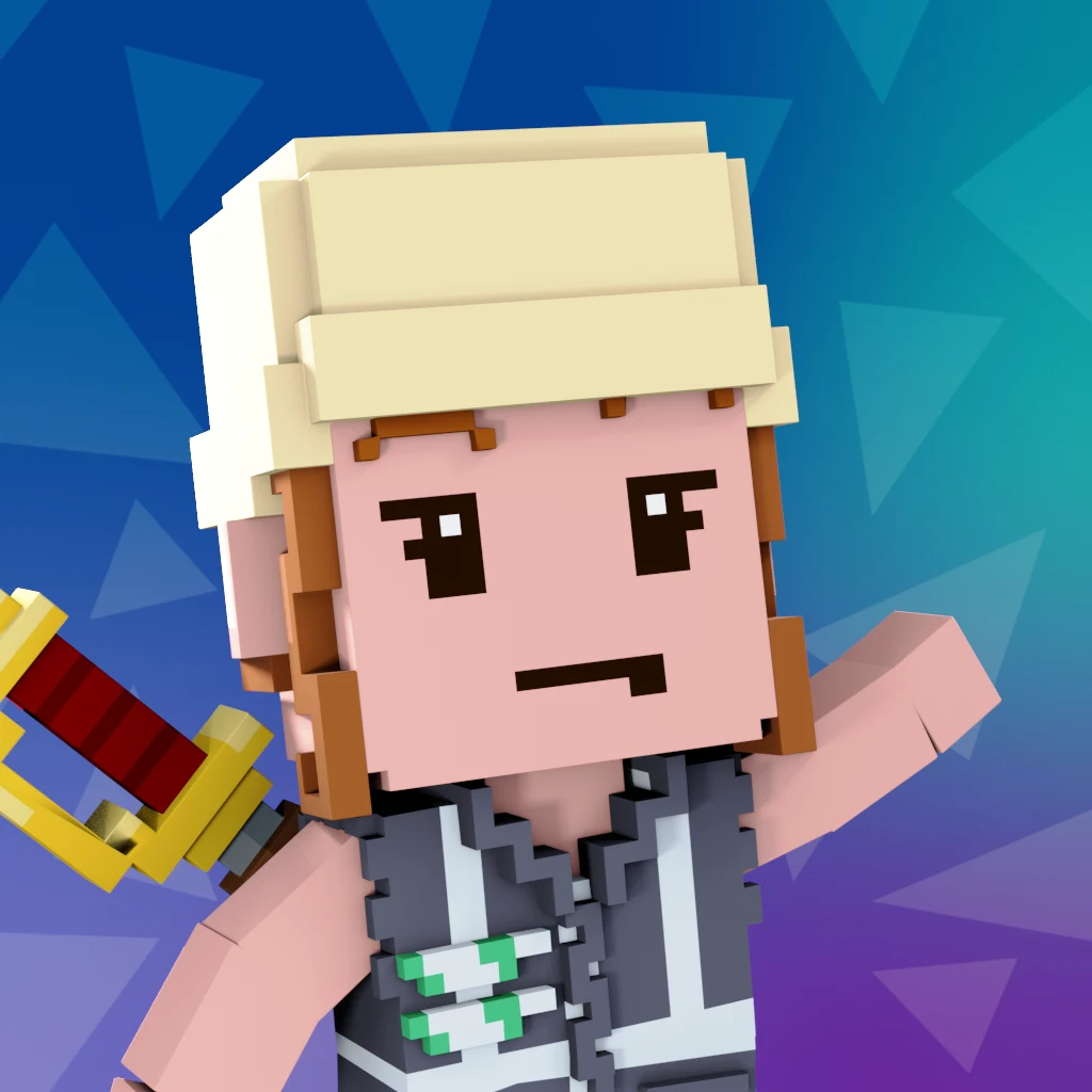 Pirate #868 voxel render