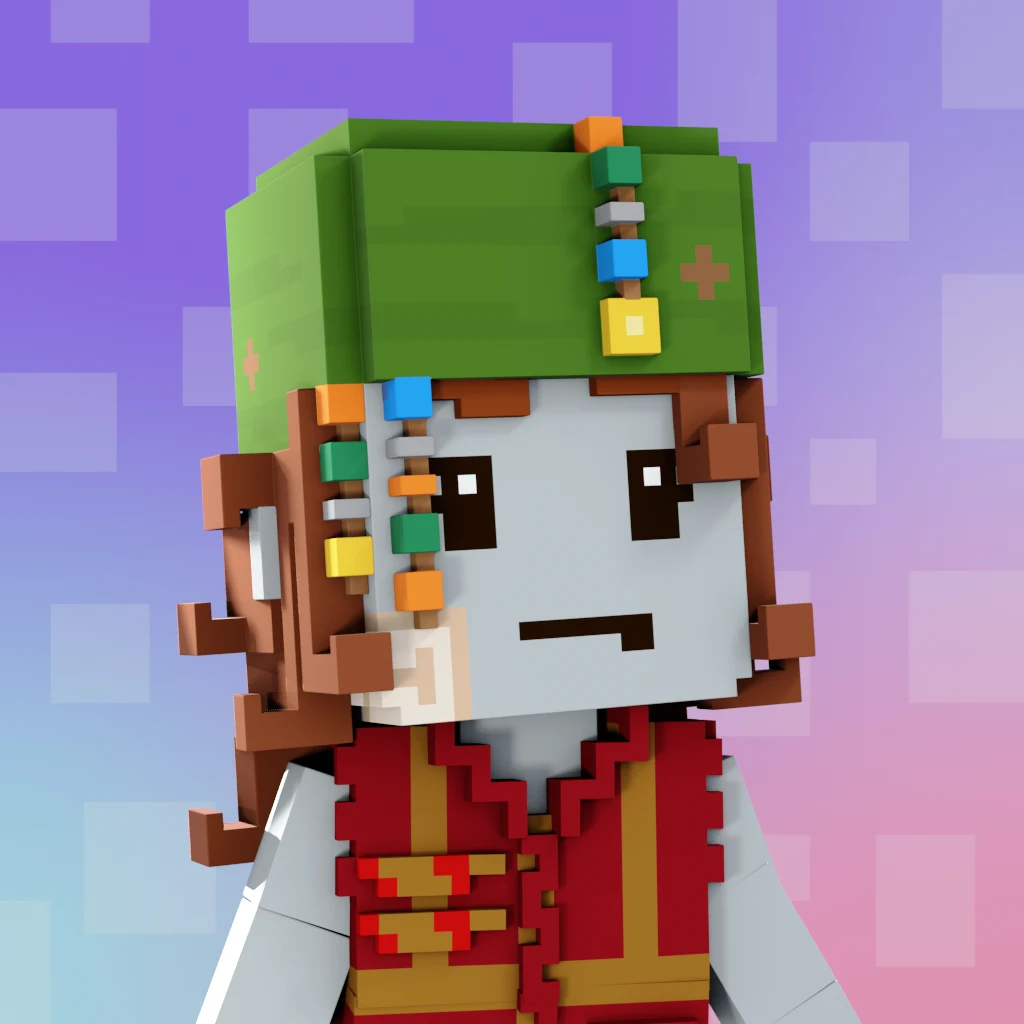Pirate #8687 voxel render