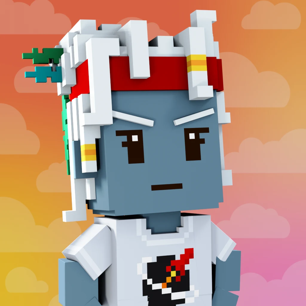 Pirate #8694 voxel render