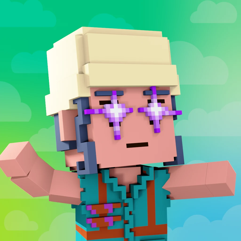 Pirate #870 voxel render