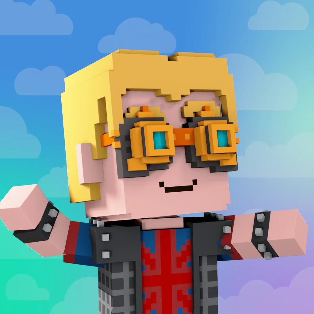 Pirate #8700 voxel render