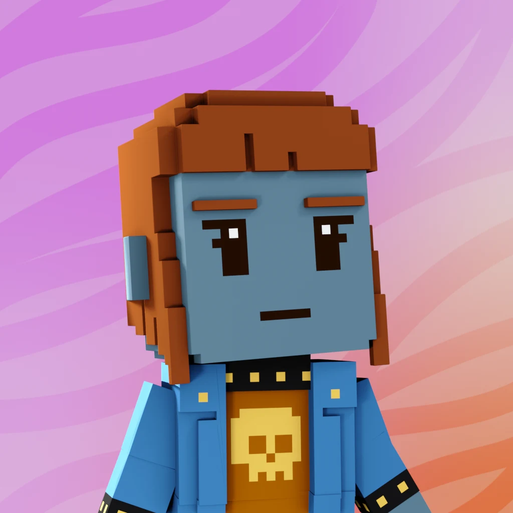Pirate #8701 voxel render