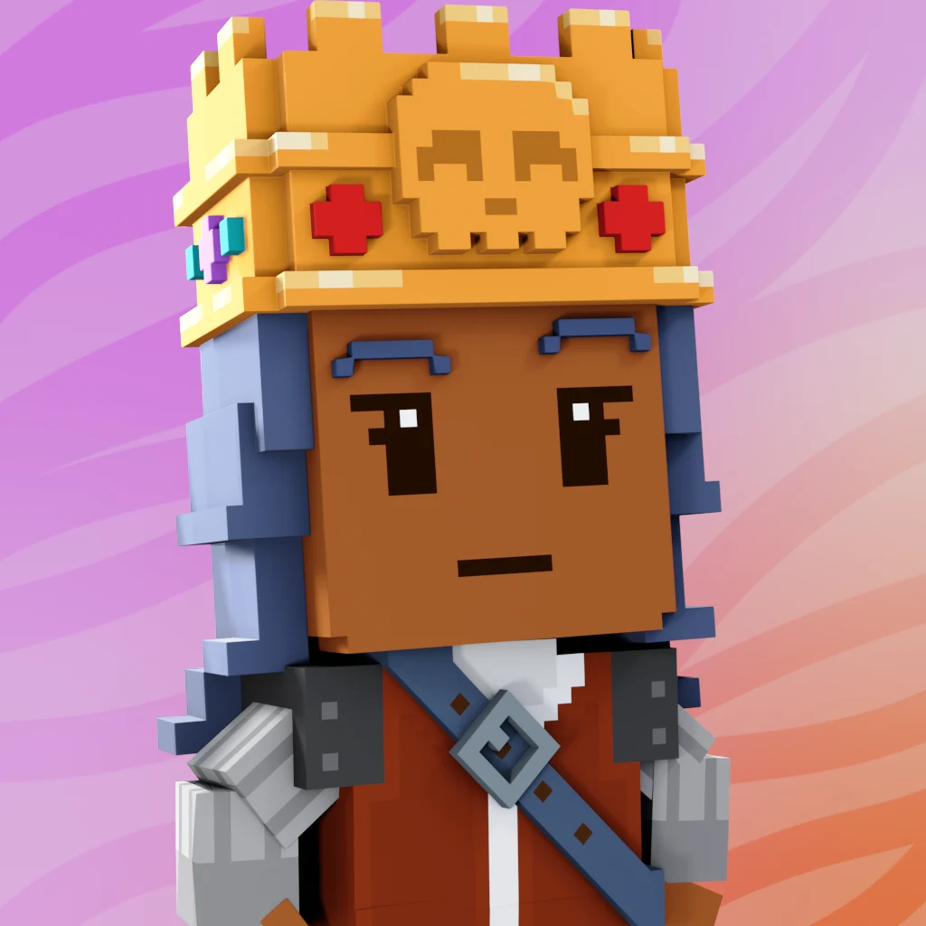 Pirate #8705 voxel render