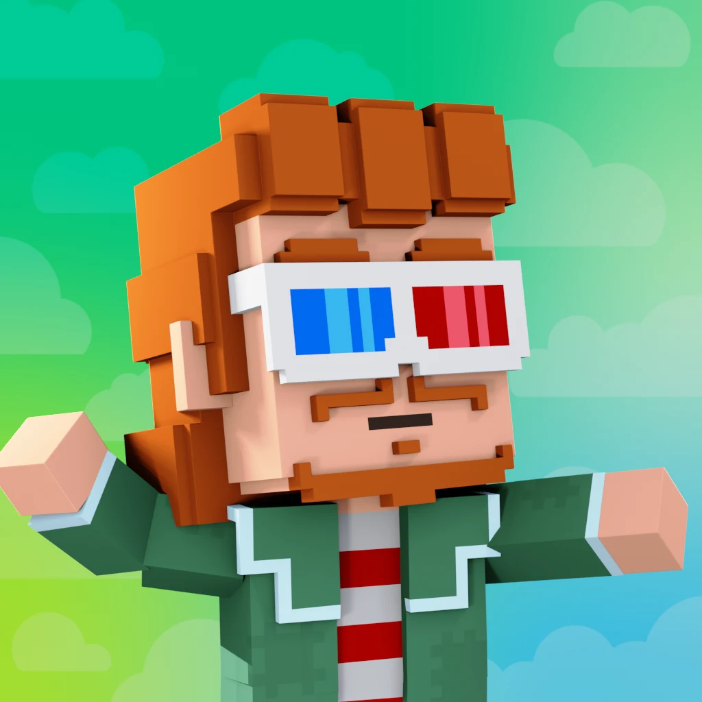 Pirate #8711 voxel render