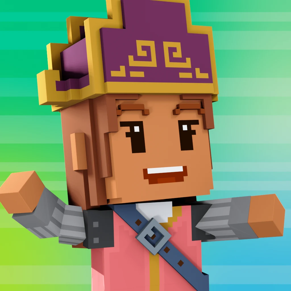 Pirate #8714 voxel render